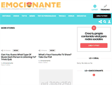 Tablet Screenshot of emocionante.net